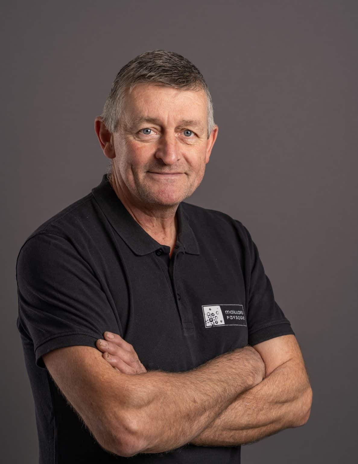 portrait corporate d'un collaborateur de maillard paysage